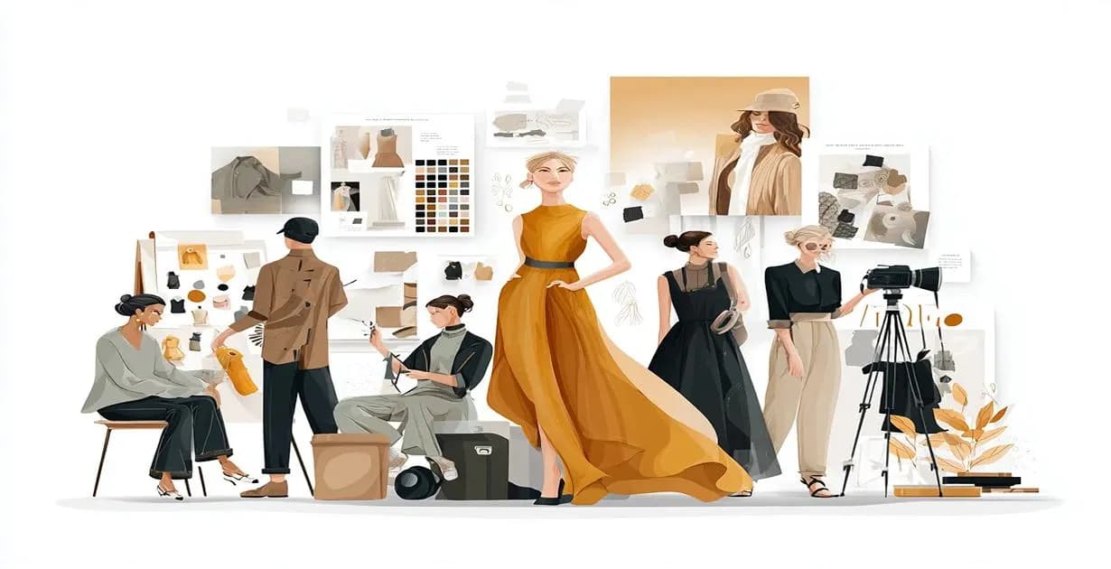 Concept to Cover How a High-Fashion Photoshoot Comes to Life