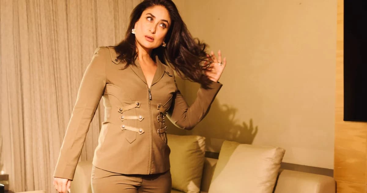 Kareena Kapoor Khan’s vintage Versace pantsuit