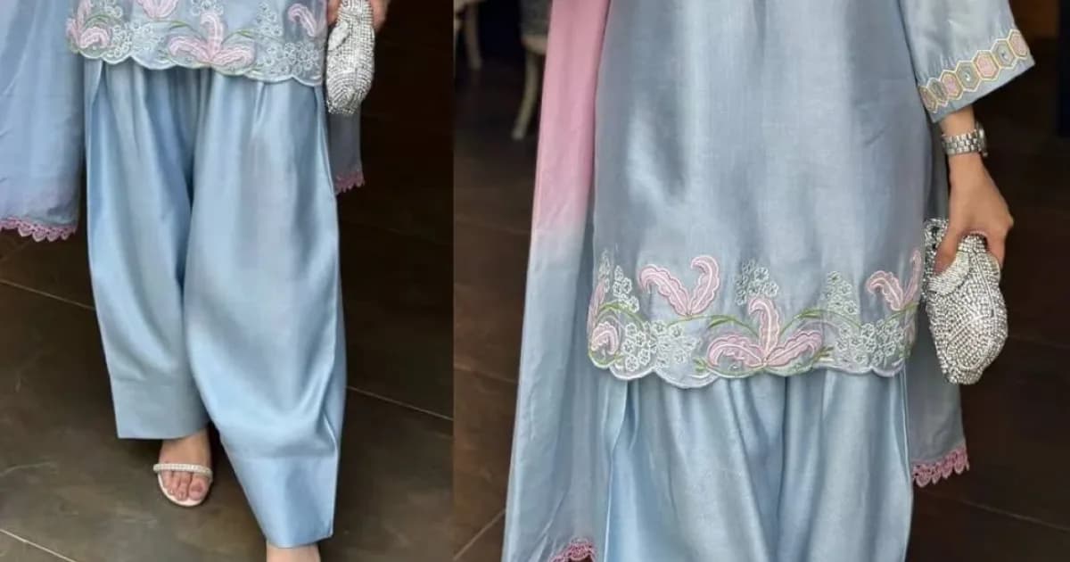 Why is the Farshi Salwar set going viral in 2026?